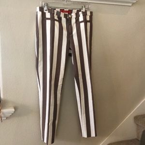 Anthropologie striped pants
